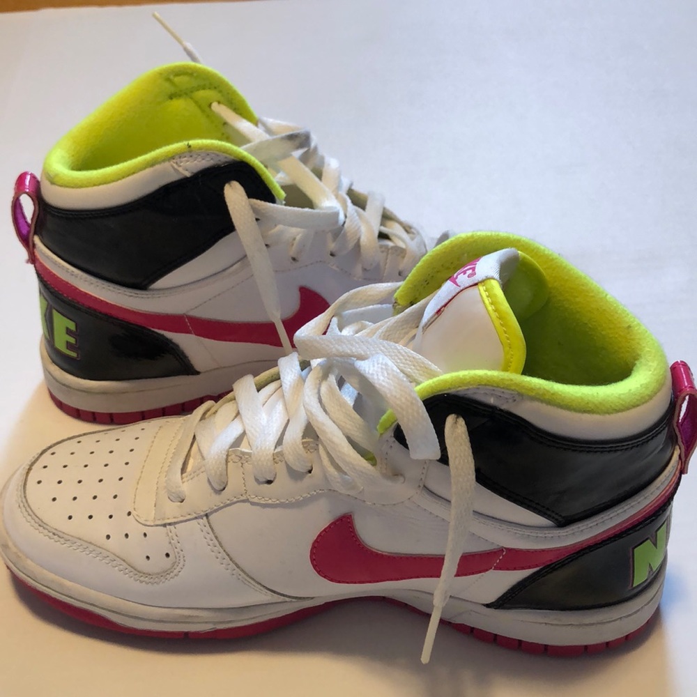Neon Nike Dunks